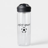 Minimalist Clear Sports Water Bottle ウォーターボトル (正面)