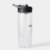 Minimalist Clear Sports Water Bottle ウォーターボトル (右面)