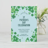 Minimalist Clover Frame Invitation 招待状 (スタンド正面)