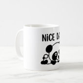Minimalist Coffee Mug – Unique Saad Mug Design, Pe コーヒーマグカップ (正面左)
