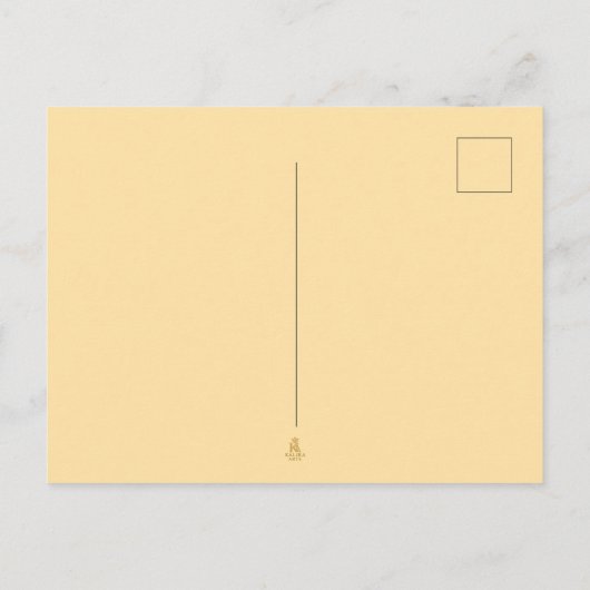 Minimalist Coffee Quote Postcard | Funny Good Inte ポストカード (裏面)