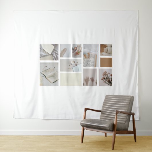 Minimalist Collage Wall Tapestry タペストリー (インサイチュ(横))