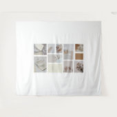 Minimalist Collage Wall Tapestry タペストリー (正面(横))