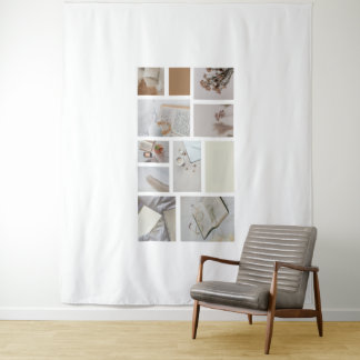 Minimalist Collage Wall Tapestry タペストリー