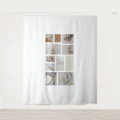 Minimalist Collage Wall Tapestry タペストリー (正面)