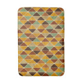 Minimalist Colorful Geometry–Fresh Stylish Pattern バスマット (正面縦)