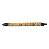 Minimalist Colorful Geometry–Fresh Stylish Pattern 黒ボールペン (正面)