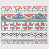 Minimalist Colorful Pattern - Modern Geometric Art ラッピングペーパー (フラット)