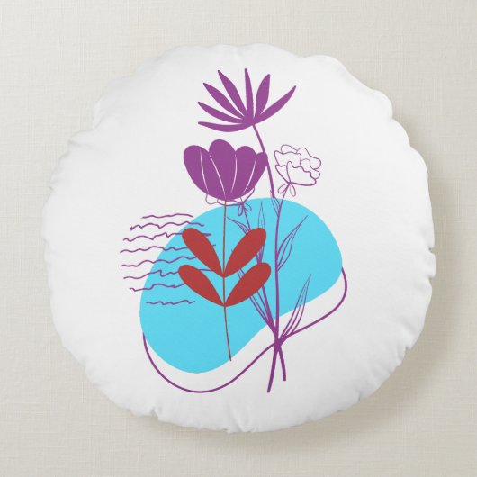 Minimalist Colourful ADV-creators Article-514 ラウンドクッション (正面)