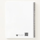 Minimalist Continuous Line Art Notebook ノートブック (裏面)