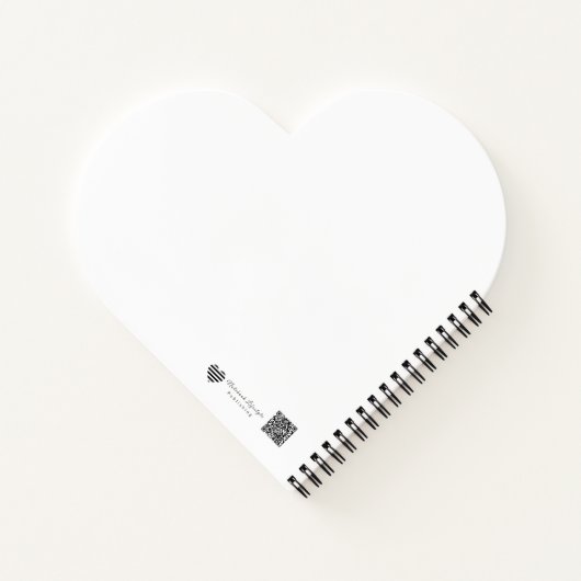 Minimalist Continuous Line Art Planner ノートブック (裏面)