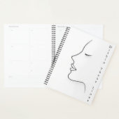 Minimalist Continuous Line Art Planner プランナー手帳 (ディスプレー)