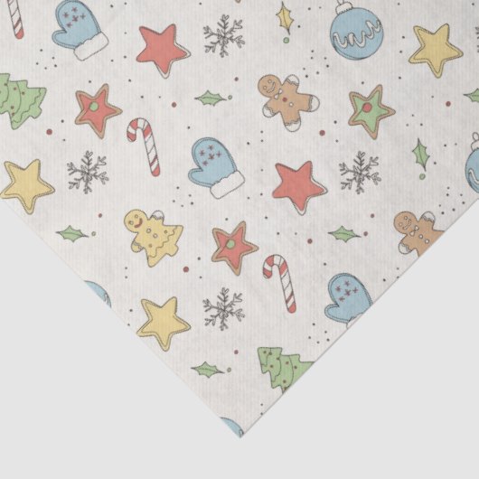Minimalist Cookie Doodles Christmas 薄葉紙 (詳細)