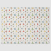 Minimalist Cookie Doodles Christmas 薄葉紙 (正面)