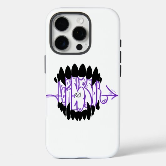 minimalist cover design "Aggressor" collection Case-Mate iPhoneケース (裏面)