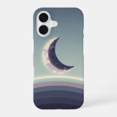 Minimalist Crescent Horizon iPhone 16ケース (裏面)