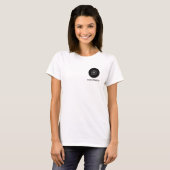 Minimalist Crest Logo Staff Uniform T-Shirt Tシャツ (正面フル)