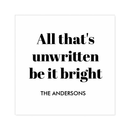 Minimalist Custom Christmas ラバースタンプ (インプリント)