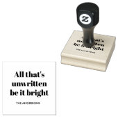 Minimalist Custom Christmas ラバースタンプ (押印)