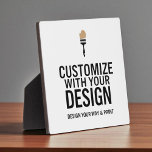 Minimalist Custom Personalized Company Branded  フォトプラーク<br><div class="desc">Add a refined, professional touch to your space with this Minimalist Custom Personalized Company Branded Plaque, designed to display your business logo, name, or custom message with understated elegance. Ideal for office walls, front desks, employee recognition, or event signage, this sleek plaque pairs clean design with lasting impact. Crafted from...</div>