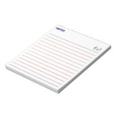 Minimalist cute bear note taking ノートパッド (回転)