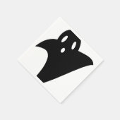 Minimalist cute ghost  スタンダードカクテルナプキン (角)
