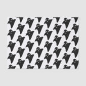 Minimalist cute ghost  薄葉紙 (正面)