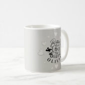 Minimalist Daughter Birthday Lettering コーヒーマグカップ (正面右)