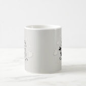 Minimalist Daughter Birthday Lettering コーヒーマグカップ (中央)