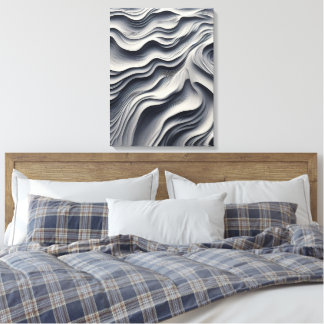 Minimalist Desert Sand Art Print キャンバスプリント