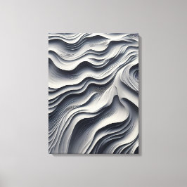 Minimalist Desert Sand Art Print キャンバスプリント