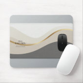 Minimalist Desk Mat Mouse Pad | Modern Office Aest マウスパッド (マウス)
