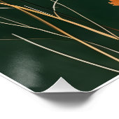 Minimalist digital poster "Abstract Sunset"   ポスター (コーナー)