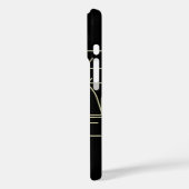 Minimalist Dog and Human Line Art – Modern Pet Lov Case-Mate iPhoneケース (裏面 / 左)