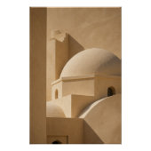 Minimalist Domed Architecture Wall Art Poster ポスター (正面)