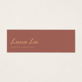 Minimalist Earring Jewelry Display Card (正面)