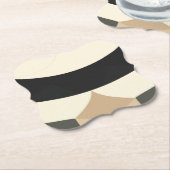 Minimalist Earth Geometry Journal –custom bracket  ペーパーコースター (アングル)