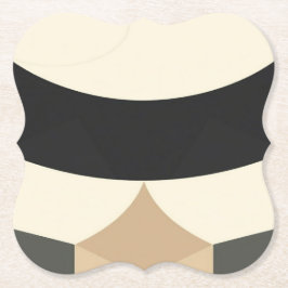 Minimalist Earth Geometry Journal –custom bracket  ペーパーコースター