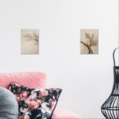 Minimalist Earth Tone Watercolor Tree (リビング)