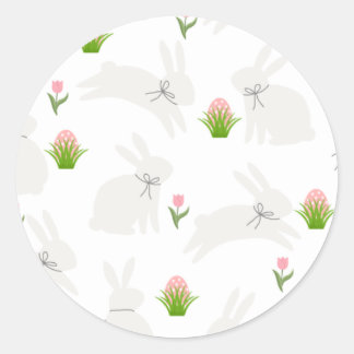 Minimalist Easter Plates   ラウンドシール