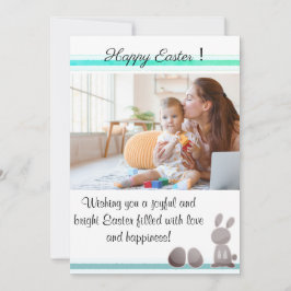 Minimalist Easter Wishes シーズンカード