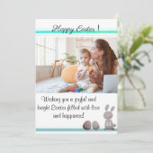 Minimalist Easter Wishes シーズンカード (スタンド正面)