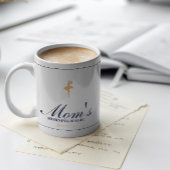Minimalist elegant personalized christmas mug コーヒーマグカップ