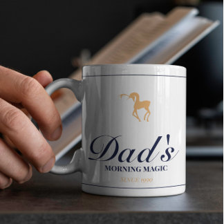 Minimalist elegant personalized christmas mug コーヒーマグカップ