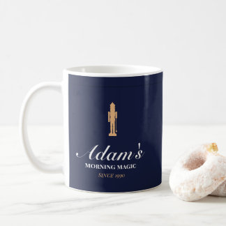 Minimalist elegant personalized christmas mug コーヒーマグカップ