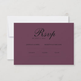 Minimalist Elegant | RSVP & QR Website