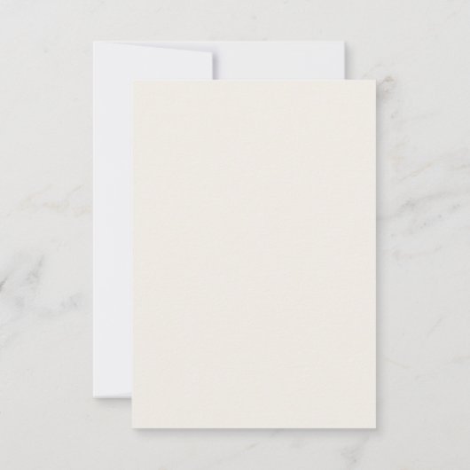 Minimalist Elegant Taupe Wedding RSVP Online (裏面)