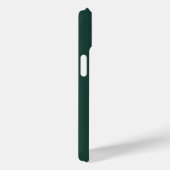 Minimalist Emerald Green Personalized Monogram Case-Mate iPhoneケース (裏面 / 右)