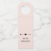 Minimalist | Engagement Blush | ボトルハンガータグ ボトルネックタグ (正面)
