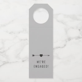 Minimalist | Engagement Dove Gray | Bottle Hanger ボトルネックタグ